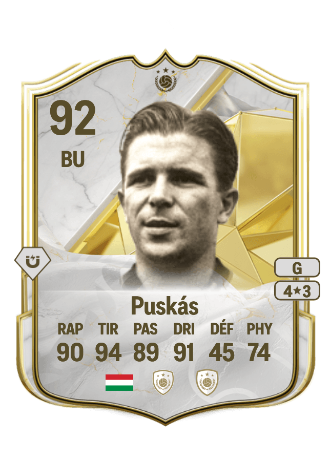 Ferenc Puskás card