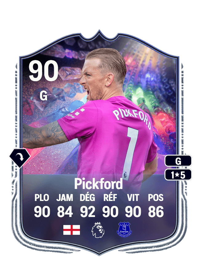 Jordan Pickford card