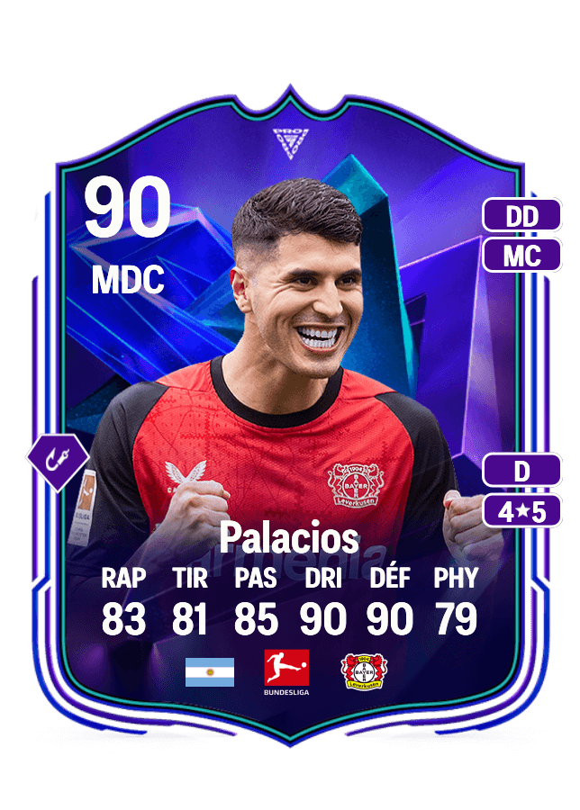 Exequiel Palacios card