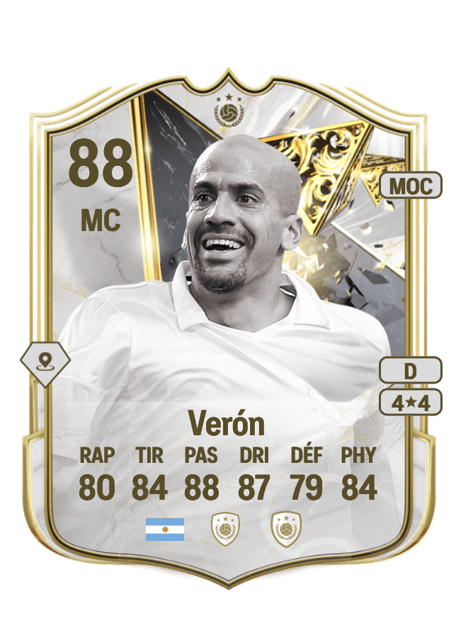 Juan Sebastián Verón card