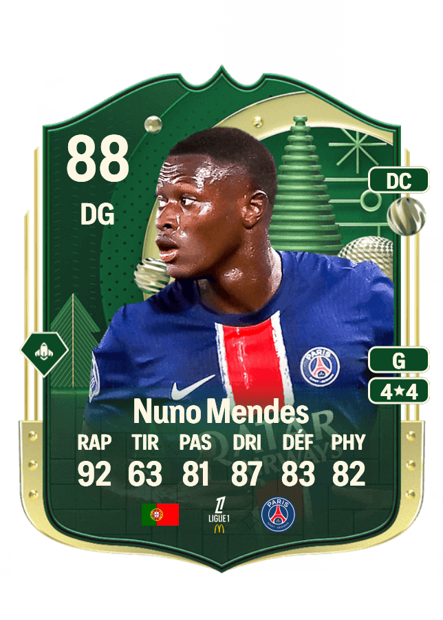 Nuno Mendes card