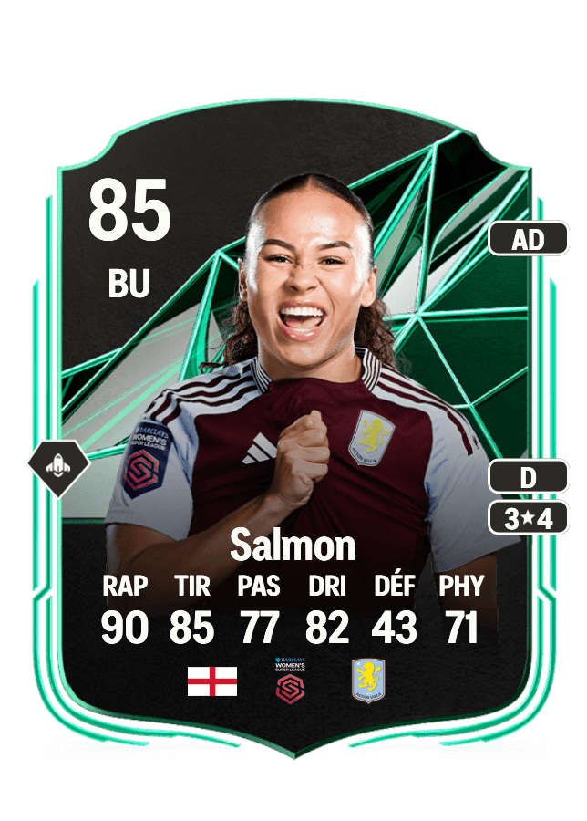 Ebony Salmon card