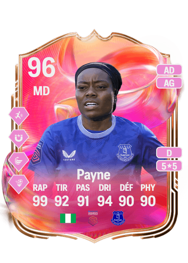 Toni Payne card