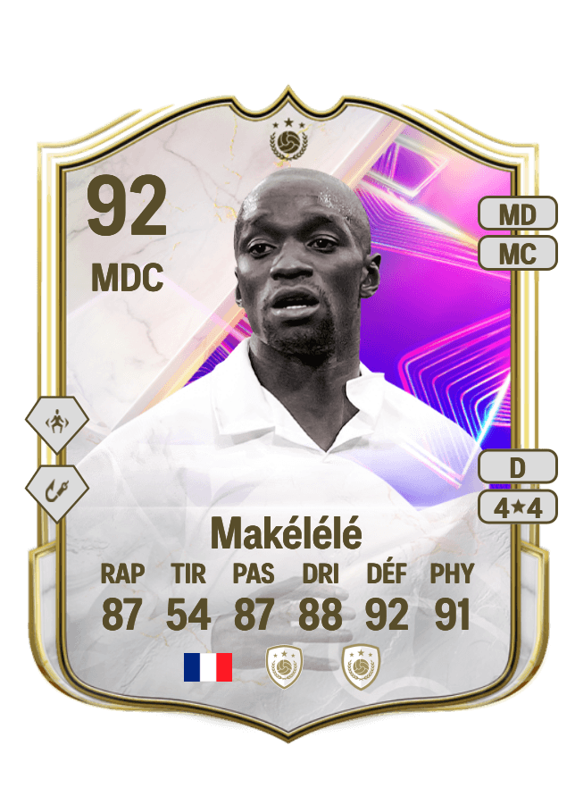 Claude Makélélé card