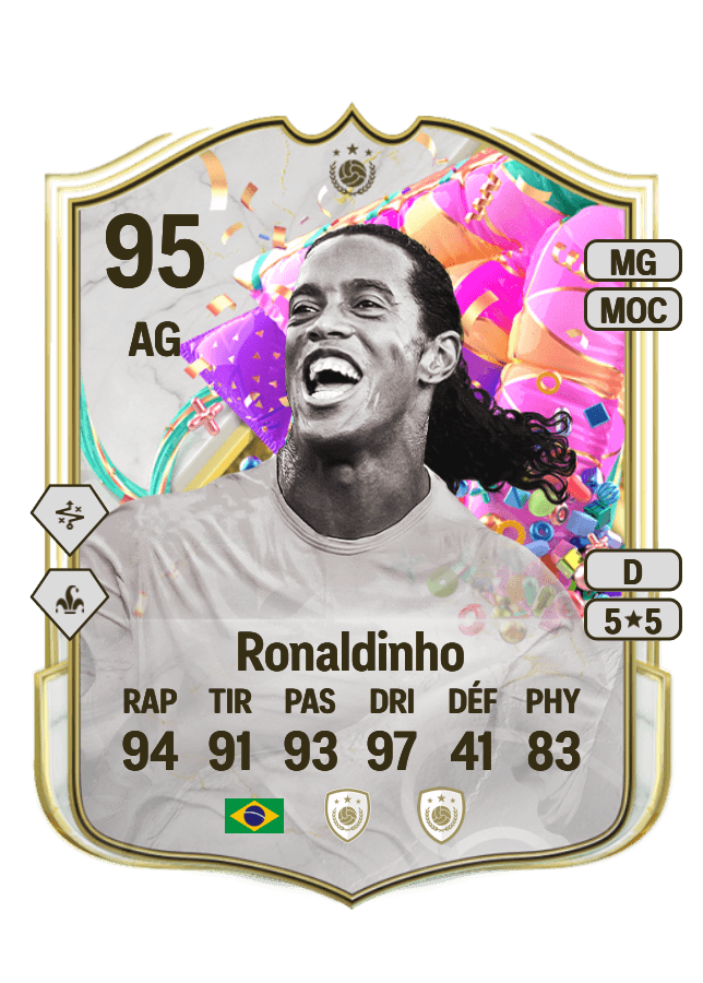Ronaldinho card