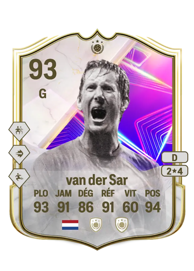 Edwin van der Sar card