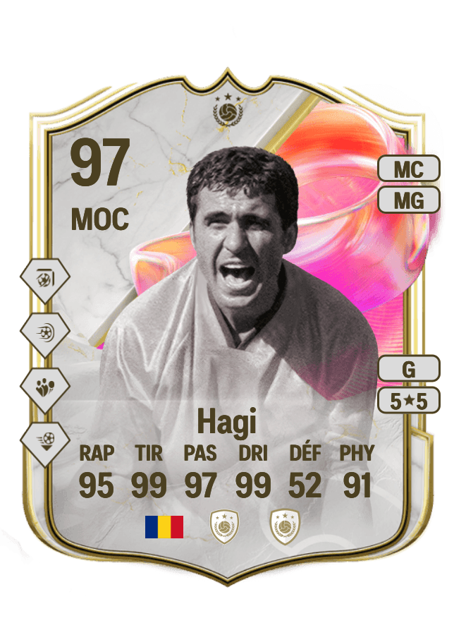 Gheorghe Hagi card