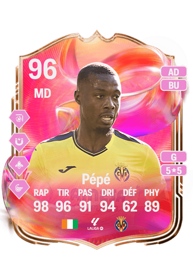 Nicolas Pépé card