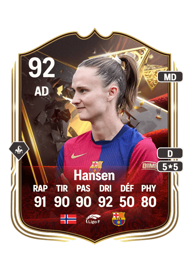 Caroline Graham Hansen card