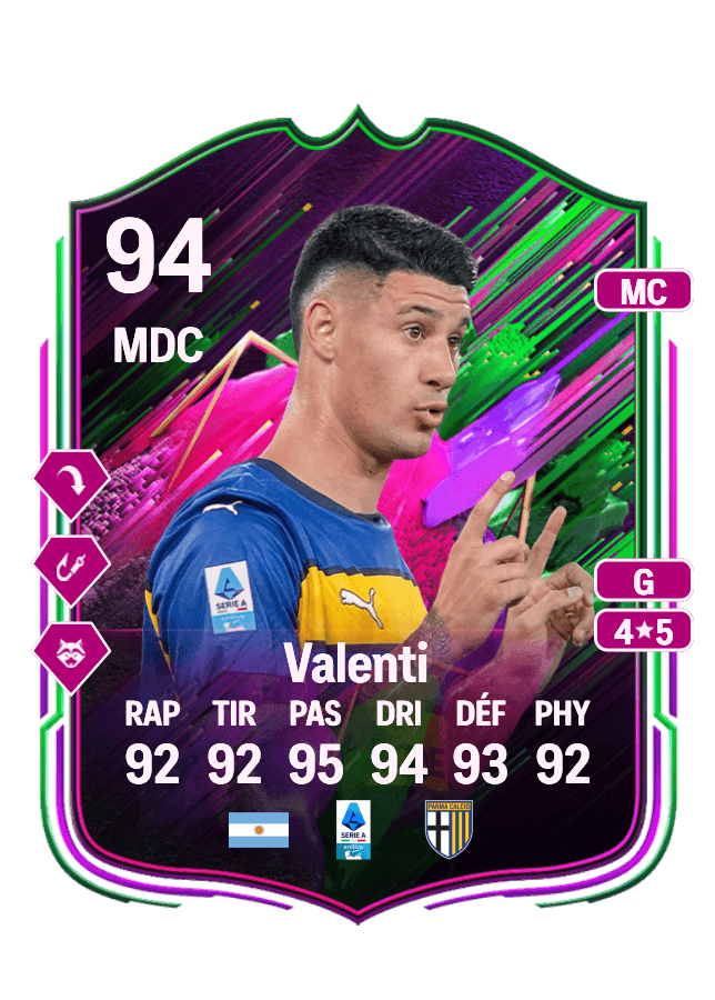 Lautaro Valenti card