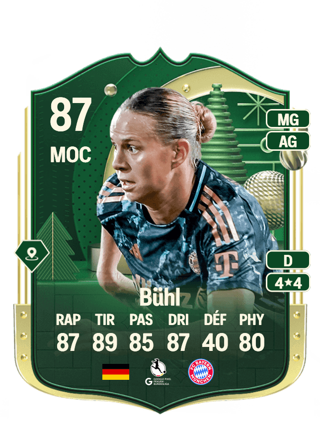 Klara Bühl card
