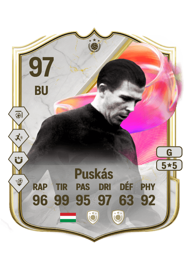 Ferenc Puskás card