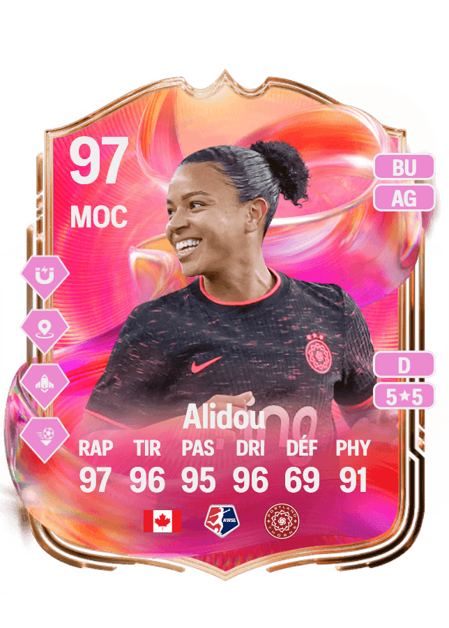 Marie-Yasmine Alidou card