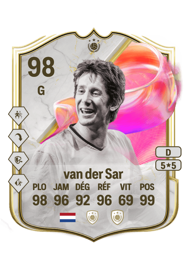 Edwin van der Sar card
