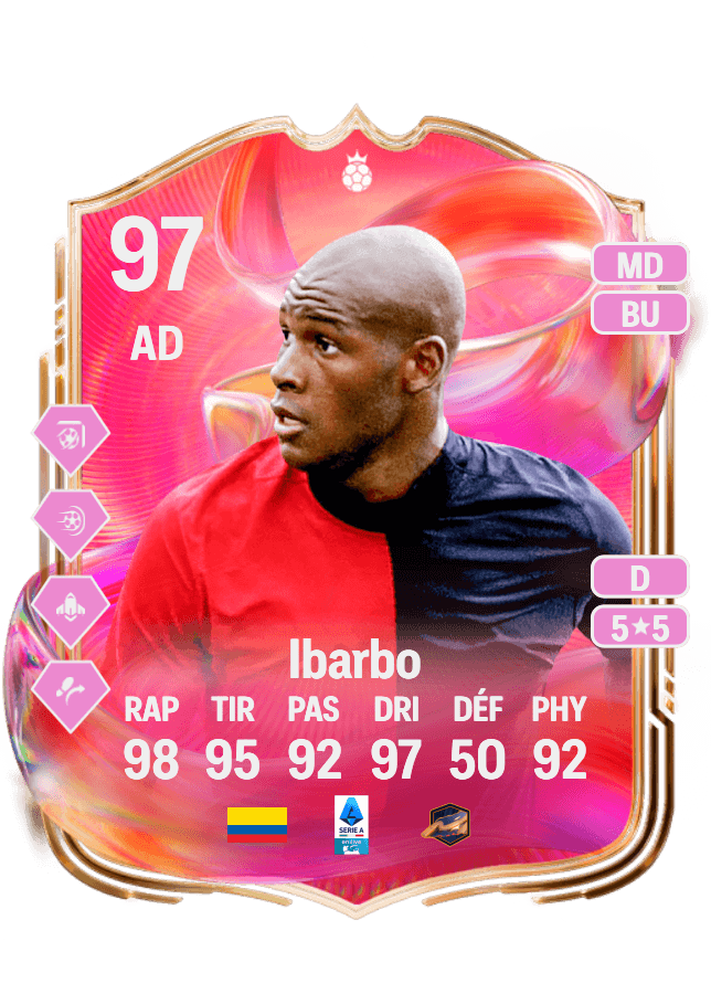 Víctor Ibarbo card