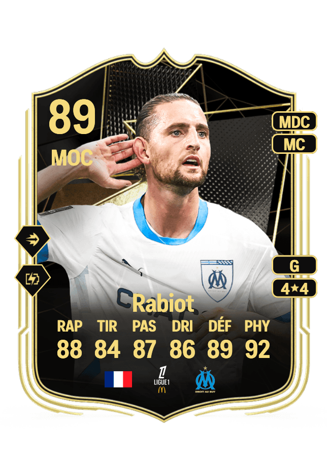 Adrien Rabiot card
