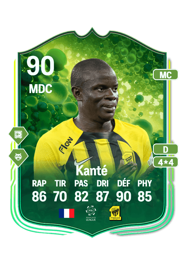 N'Golo Kanté card
