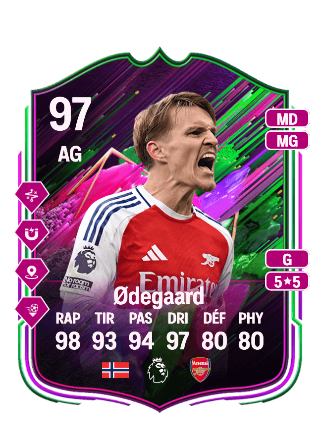 Martin Ødegaard card