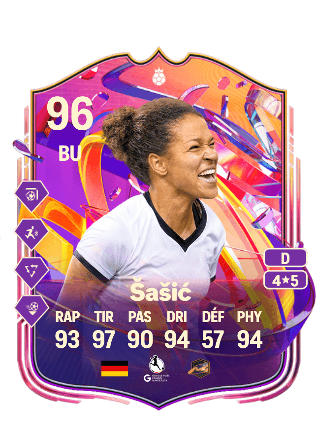 Celia Šašić card