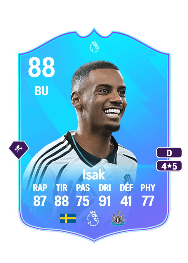 Alexander Isak card