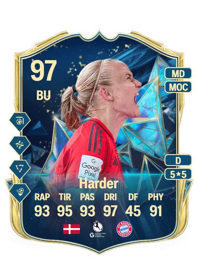 Pernille Harder card