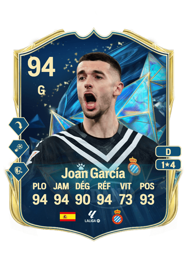 Joan García card