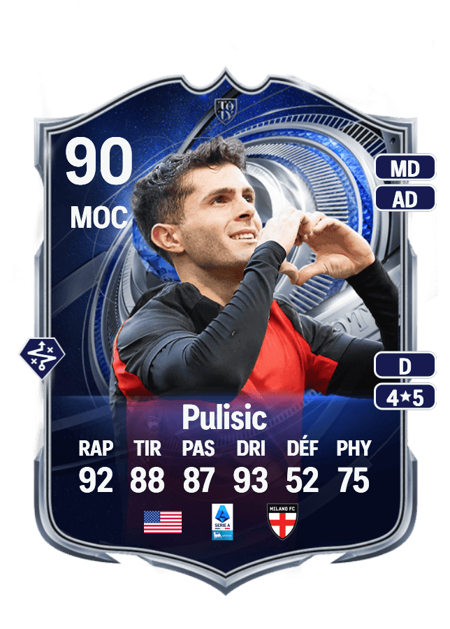 Christian Pulisic card