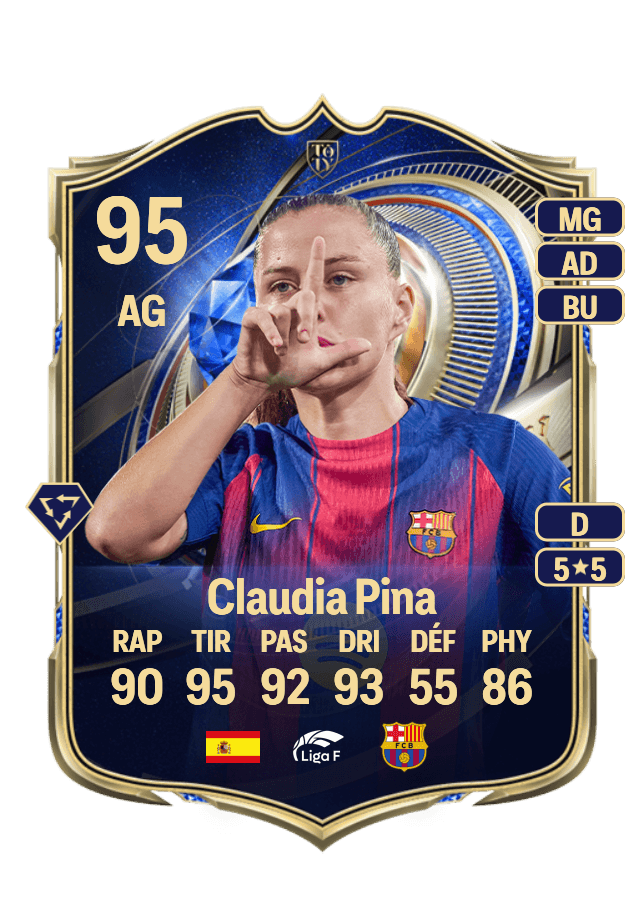 Claudia Pina card