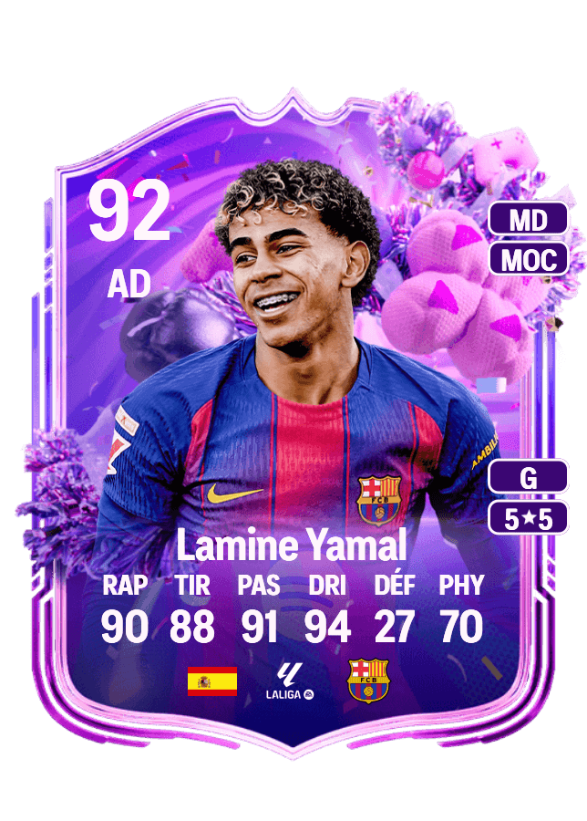 Lamine Yamal card