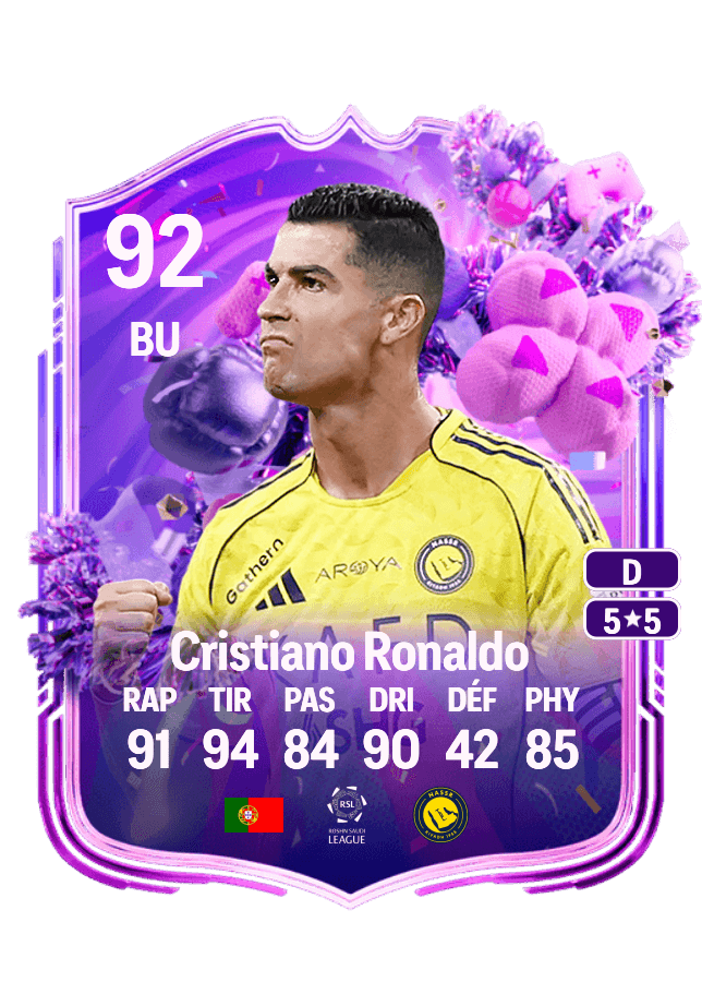 Cristiano Ronaldo card