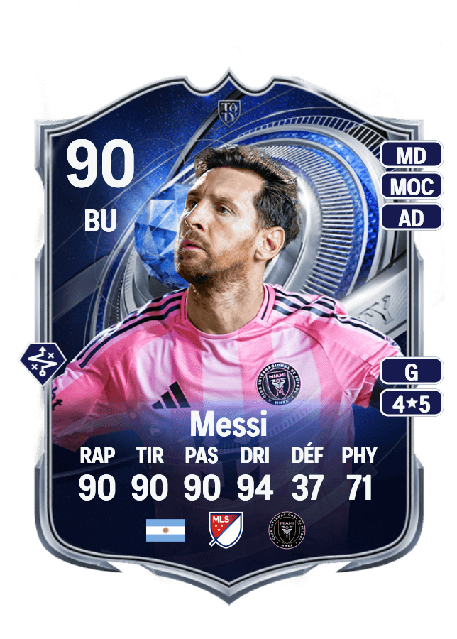 Lionel Messi card