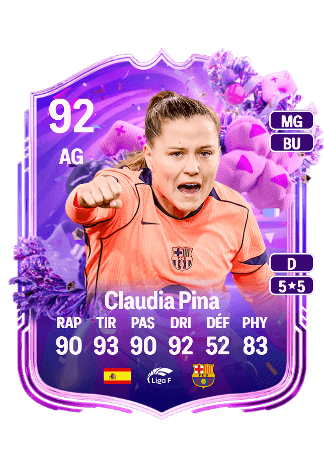 Claudia Pina card