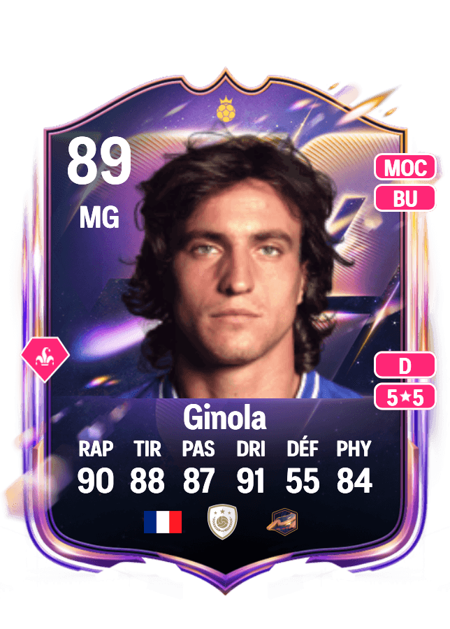 David Ginola card