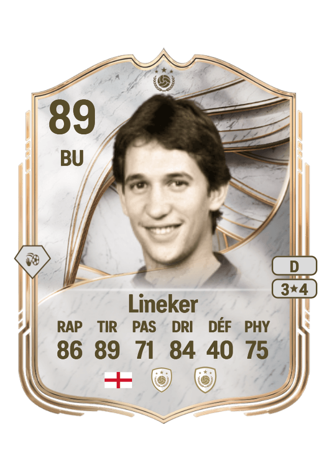 Gary Lineker card