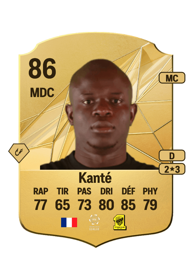 N'Golo Kanté card