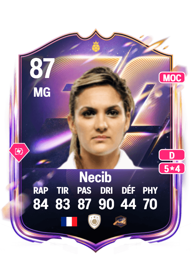 Louisa Necib card