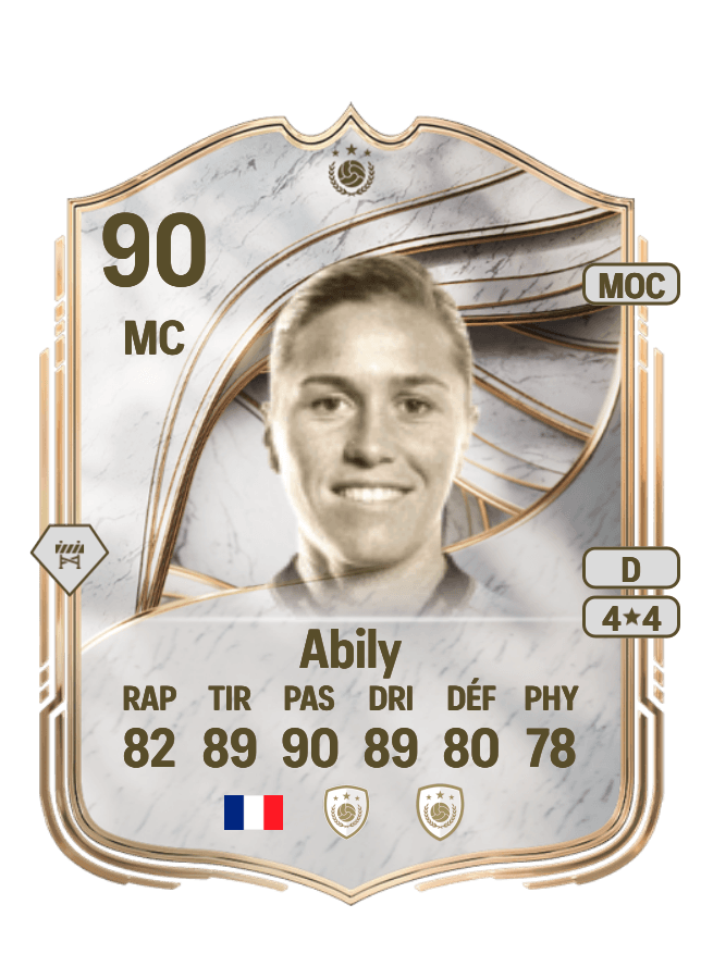 Camille Abily card