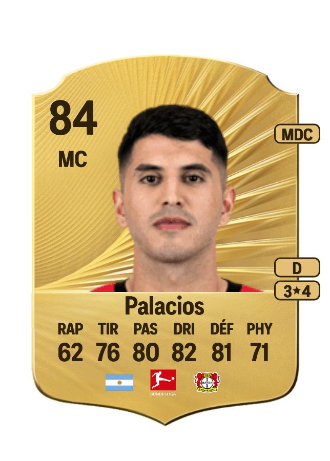 Exequiel Palacios card