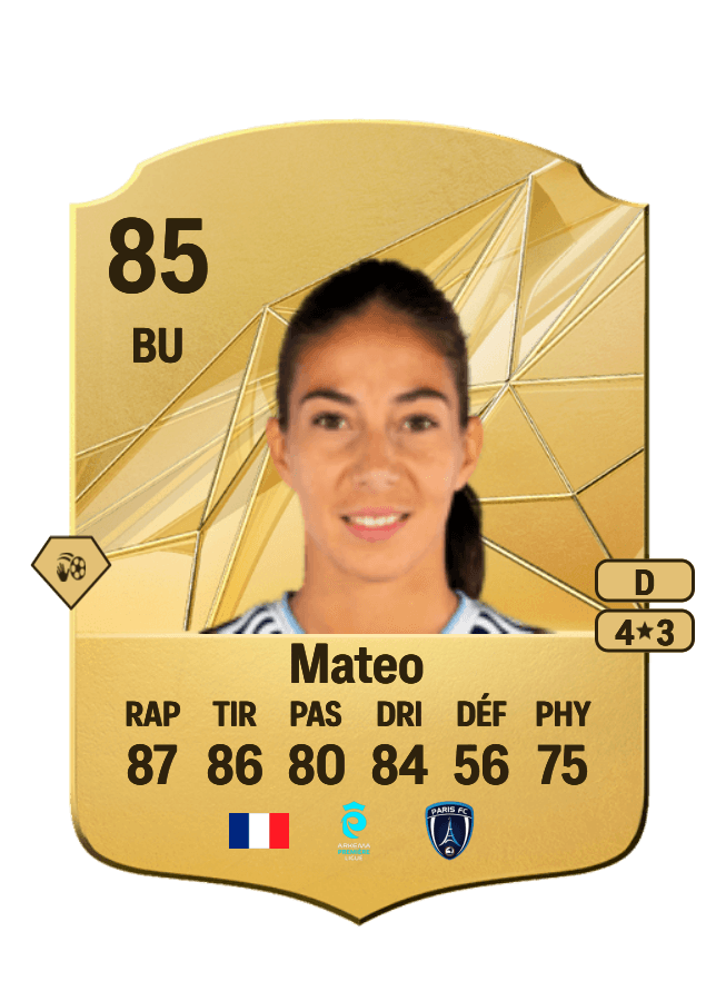 Clara Mateo card