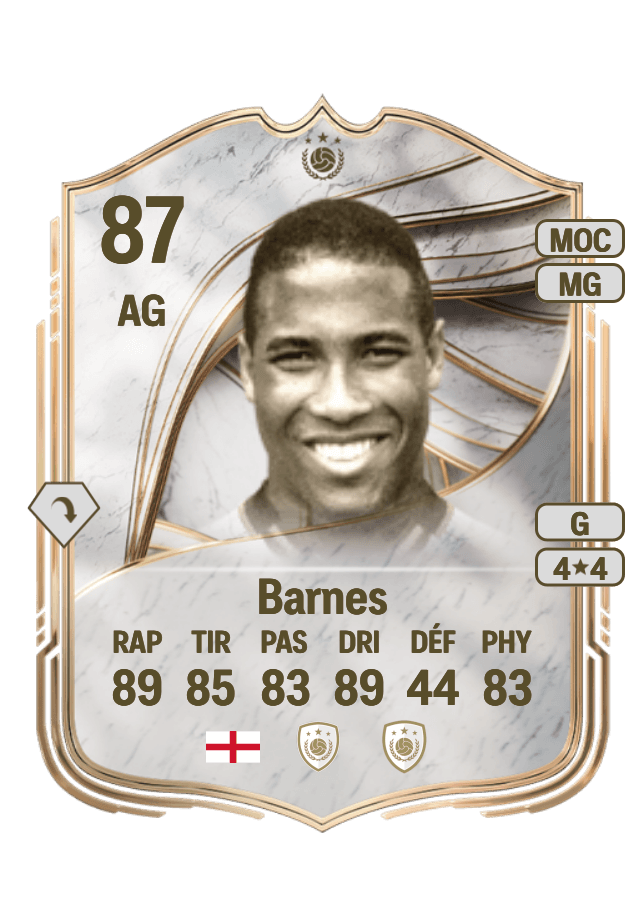 John Barnes card