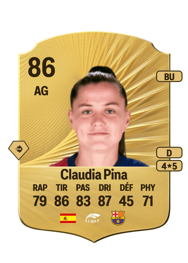 Claudia Pina card