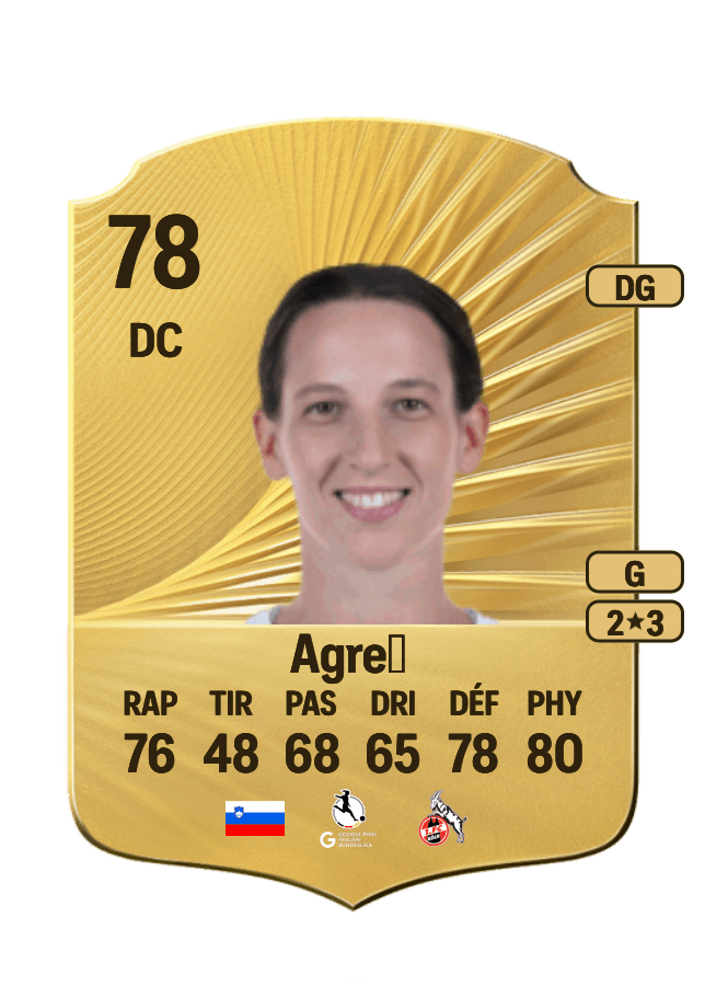 Sara Agrež card