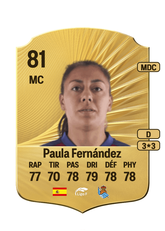 Paula Fernández card
