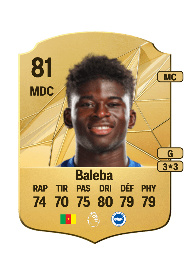 Carlos Baleba card