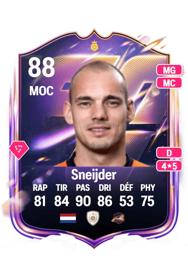 Wesley Sneijder card