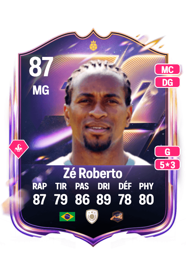 Zé Roberto card