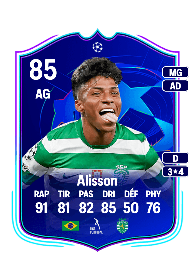 Alisson card