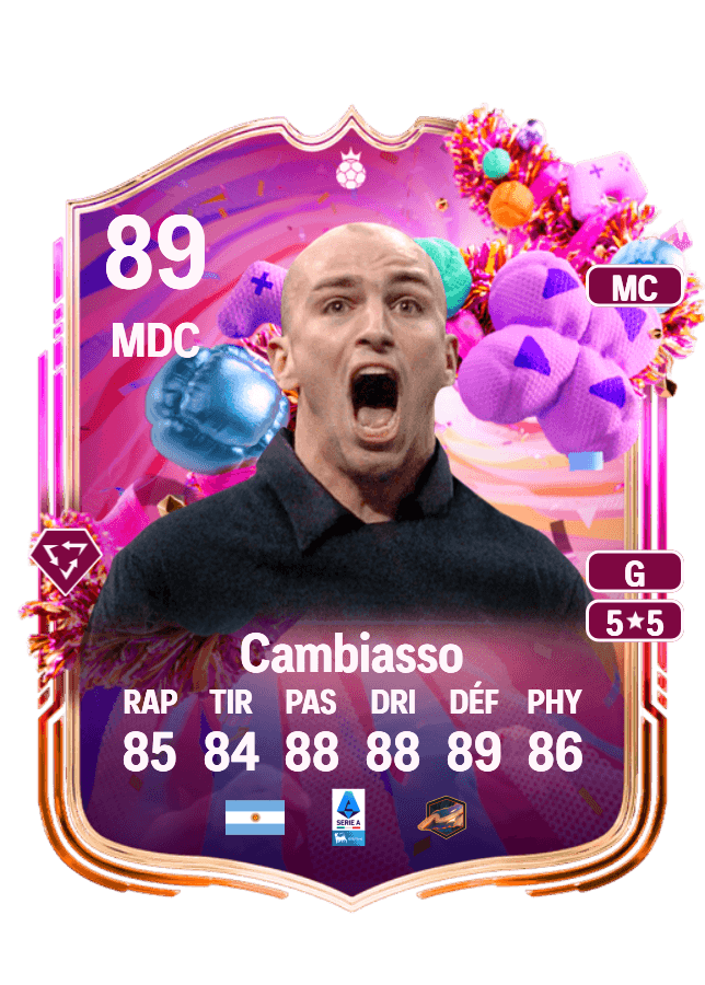 Esteban Cambiasso card