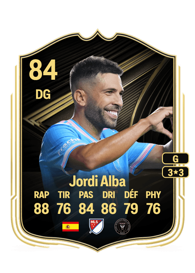 Jordi Alba card