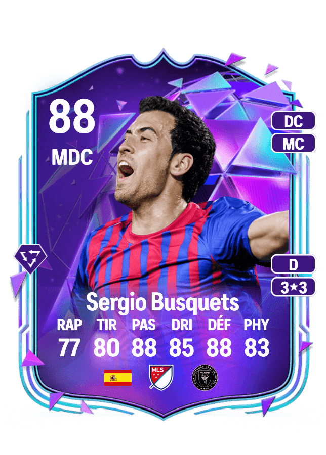 Sergio Busquets card